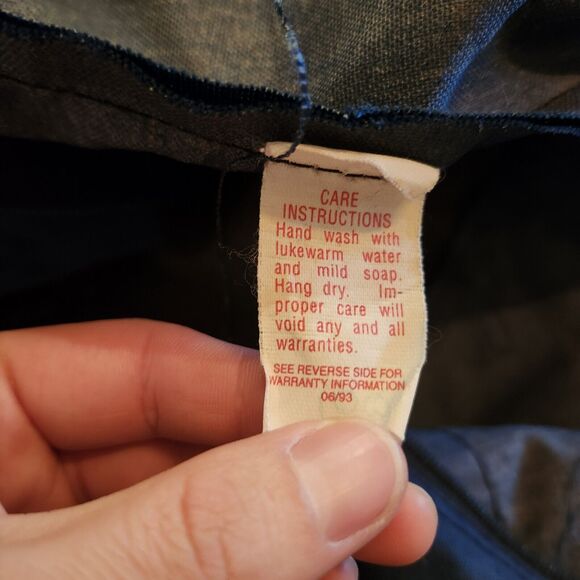 Vintage 1992 USA Jansport Blue Weekend Camping Duffle Bag Retro Lightweight - Picture 9 of 9